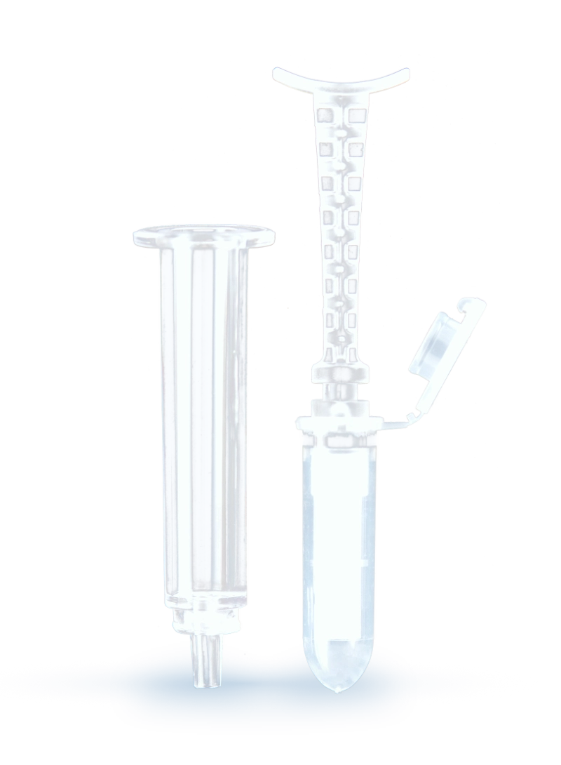 EZ Saliva Quickswab device
